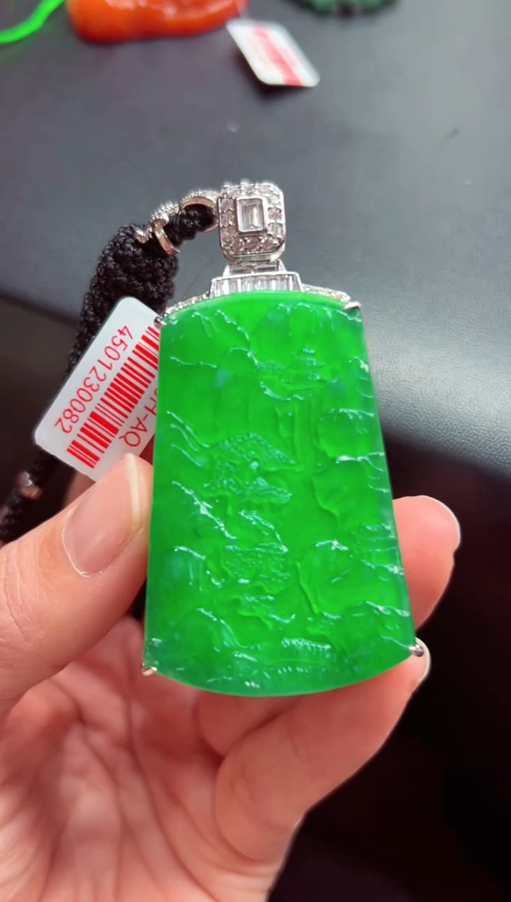 吊坠(不含链)未镶嵌翡翠5