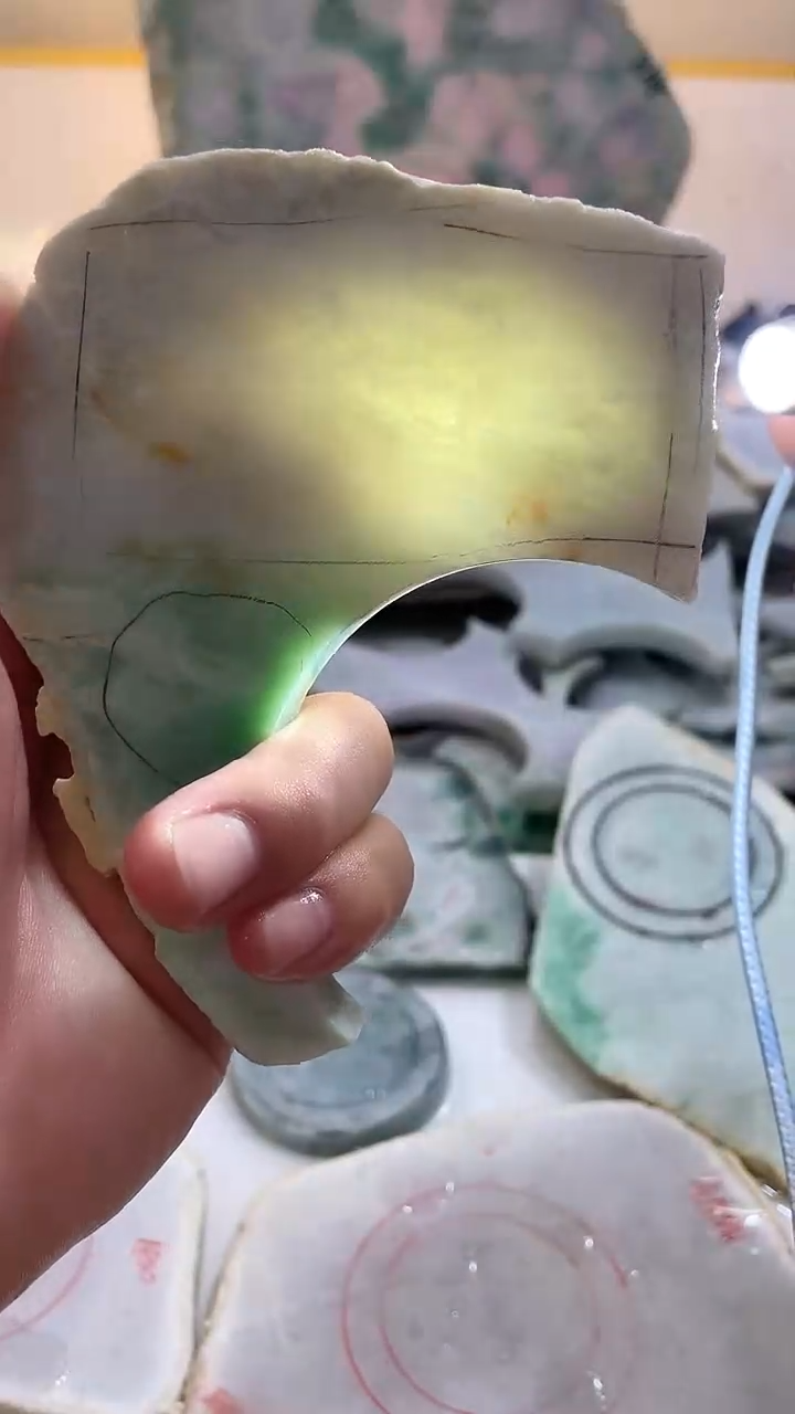 翡翠未镶嵌颈饰0林0翡翠珠宝707