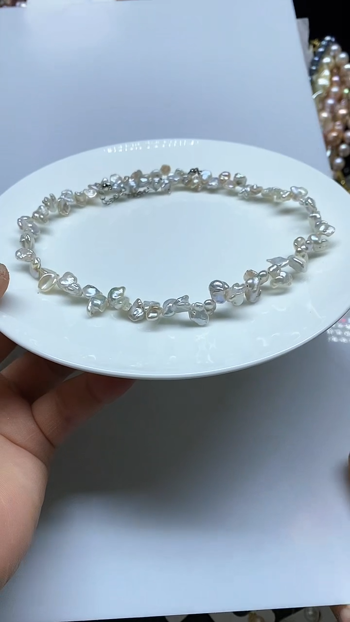 【闪购商品】淡水珍珠颈饰未镶嵌多人
