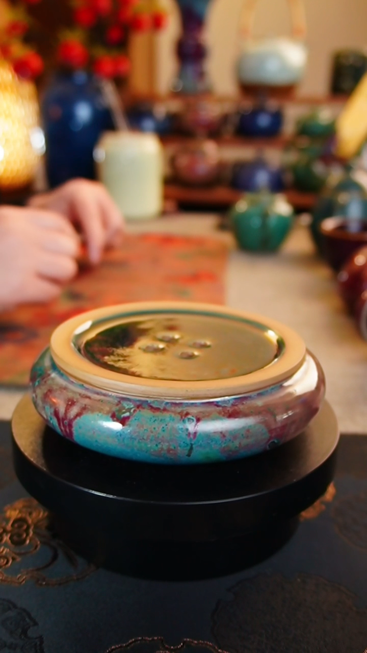 【闪购商品】瓷片157  储水小壶承   贤