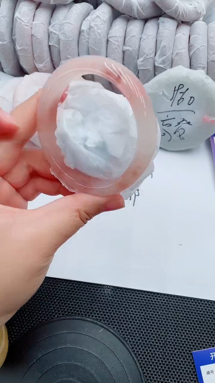 未镶嵌手镯石英质玉57-56-57