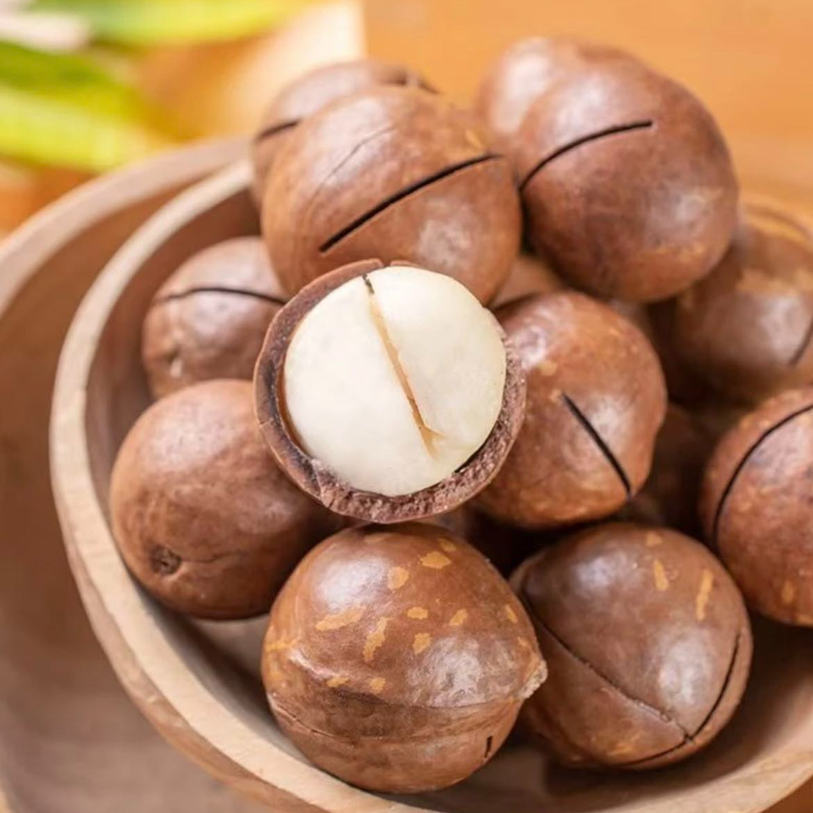 【买一斤送一斤】1000克新果高品质夏威夷果20-23mm坚果零食超值装