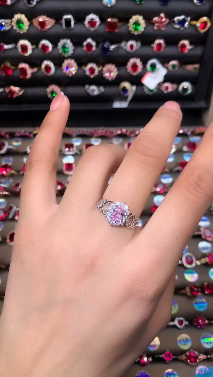 【闪购商品】蓝宝石戒指银S925镶嵌2