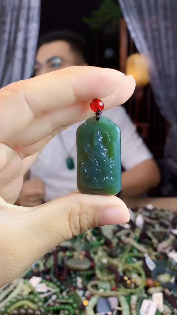 和田玉未镶嵌挂件多样性发货拍一发一