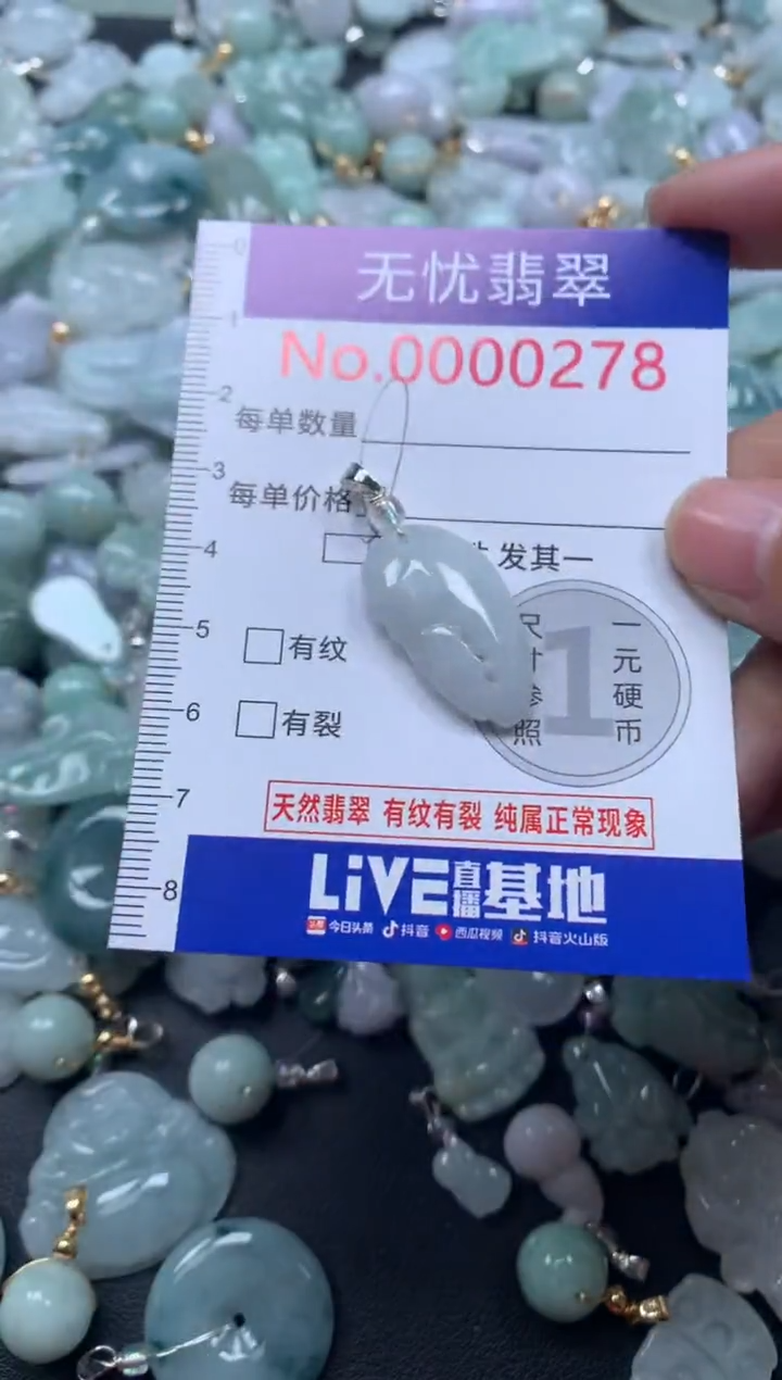 颈饰未镶嵌翡翠278