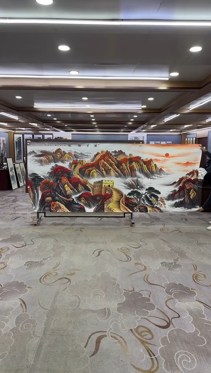 绘画Y-王红兵-大丈二-山水画