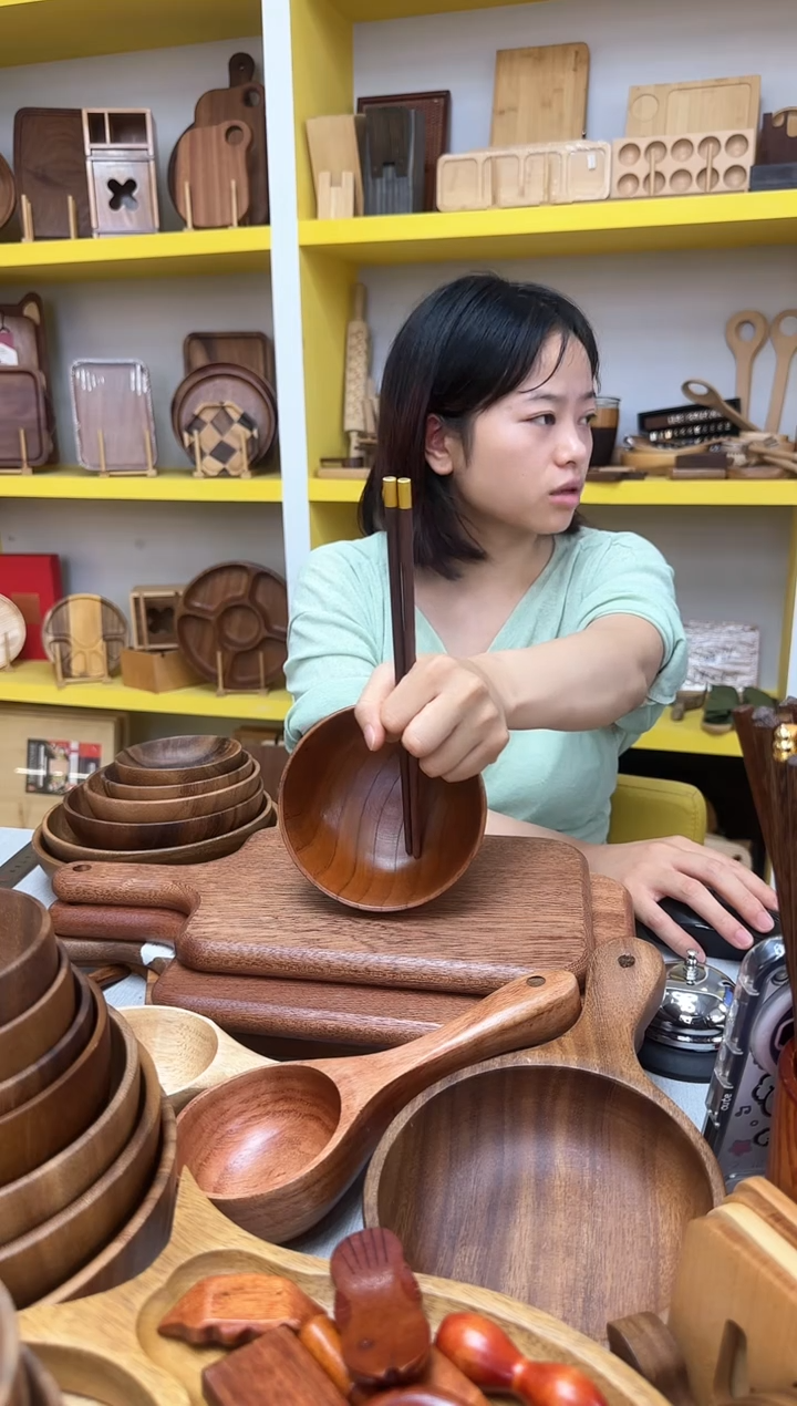 酸枣木13加红檀木筷子