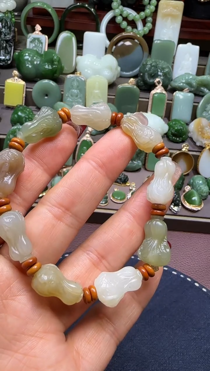 【闪购商品】和田玉未镶嵌【宏钰珠宝0313】9