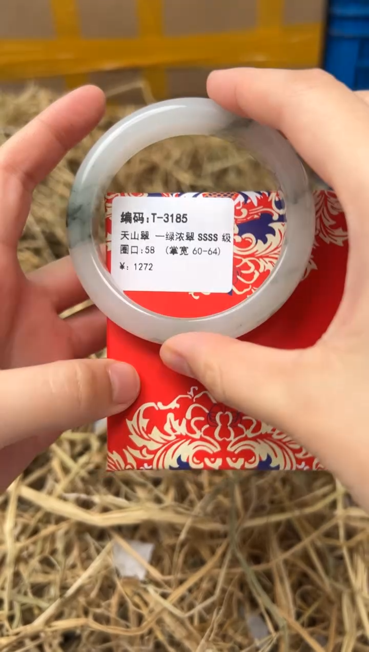 未镶嵌手镯石英质玉T-3185