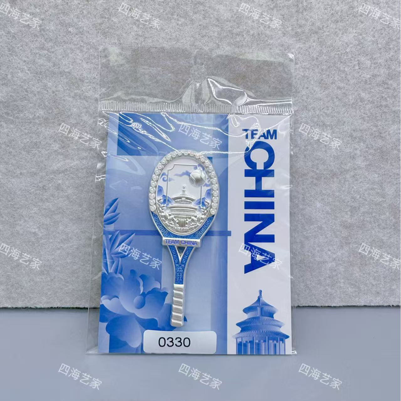 【官方正品限量3000】TEAM CHINA 2025法国巴黎网球比赛徽章一枚