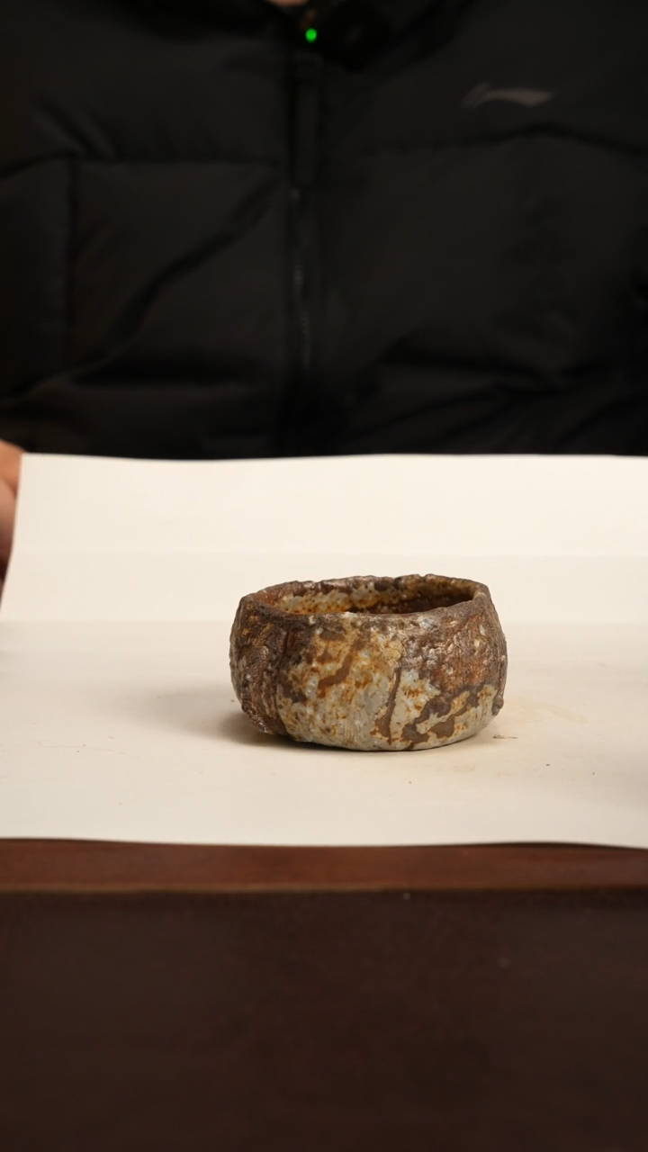 【闪购商品】杯257柴烧手工拉胚盖碗福利款不退不换