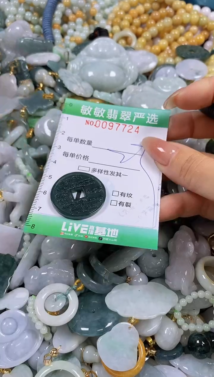 【闪购商品】翡翠颈饰未镶嵌闪购0097724