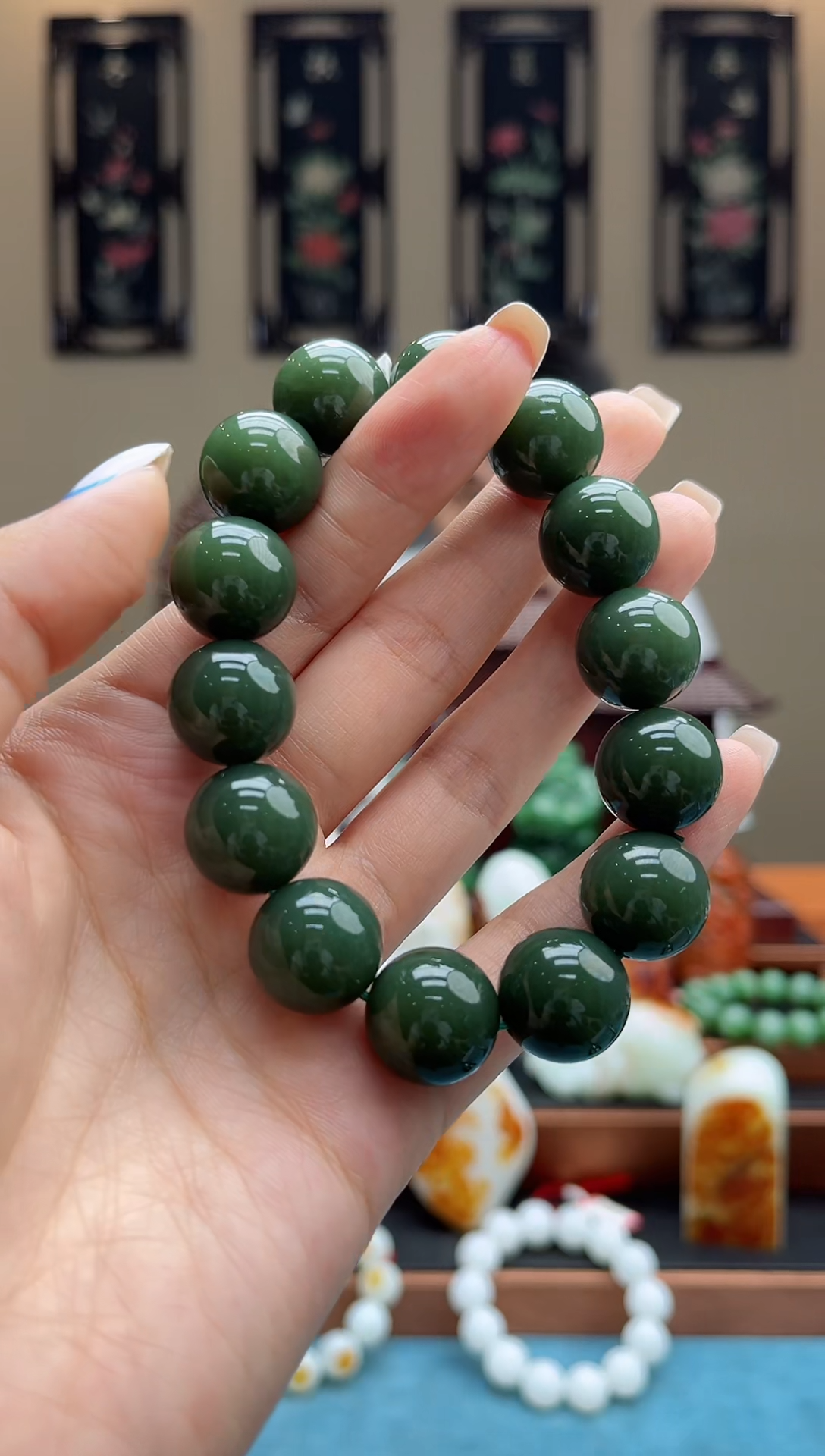 手串未镶嵌和田玉111szq14