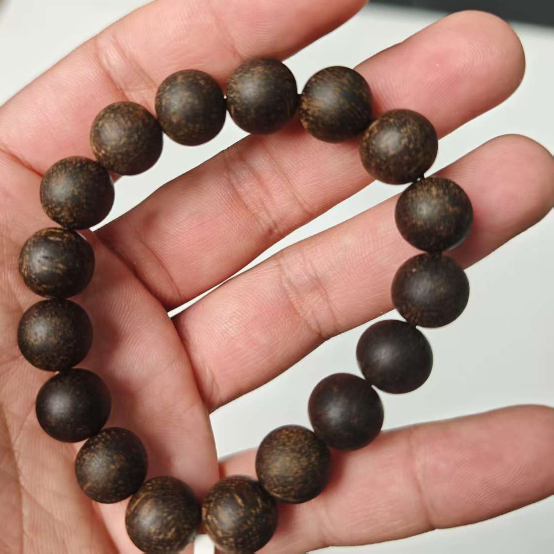 越南芽庄 香圆珠手串带证男女款
