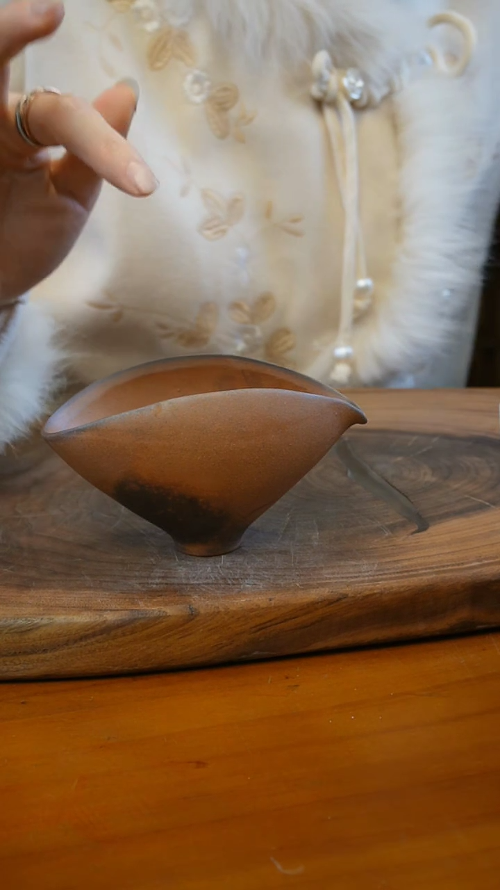 【闪购商品】B16一叶扁舟磨砂感老岩泥茶壶