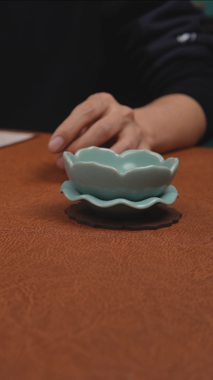 【闪购商品】杯汝州原产地原矿釉仿古茶漏