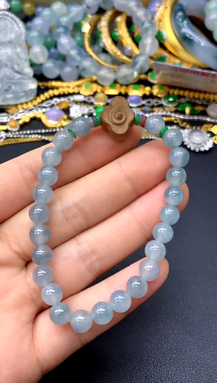 未镶嵌手链翡翠116-中国好珍宝