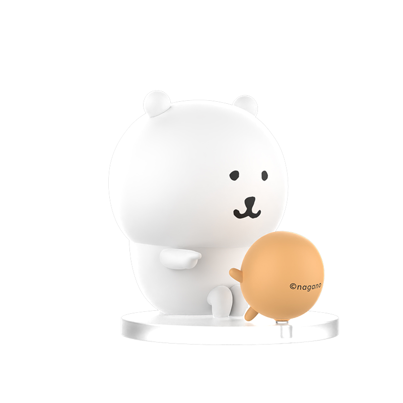 【名创优品】Joke Bear与鼹薯饼自嘲熊手办盲盒潮玩可爱桌面摆件