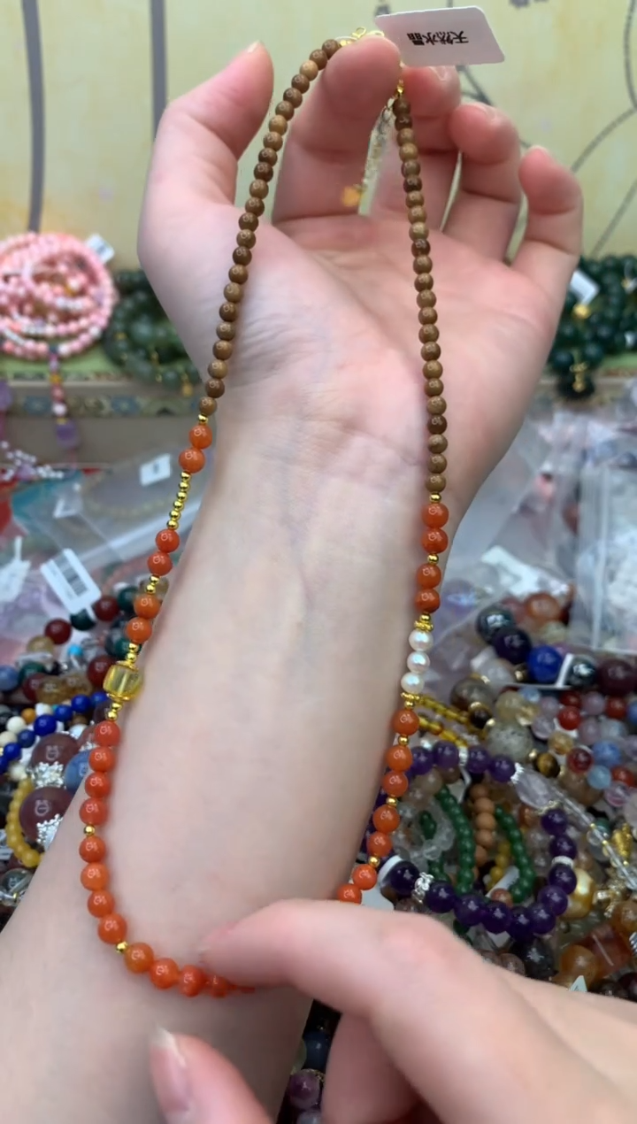 未镶嵌玛瑙项链378