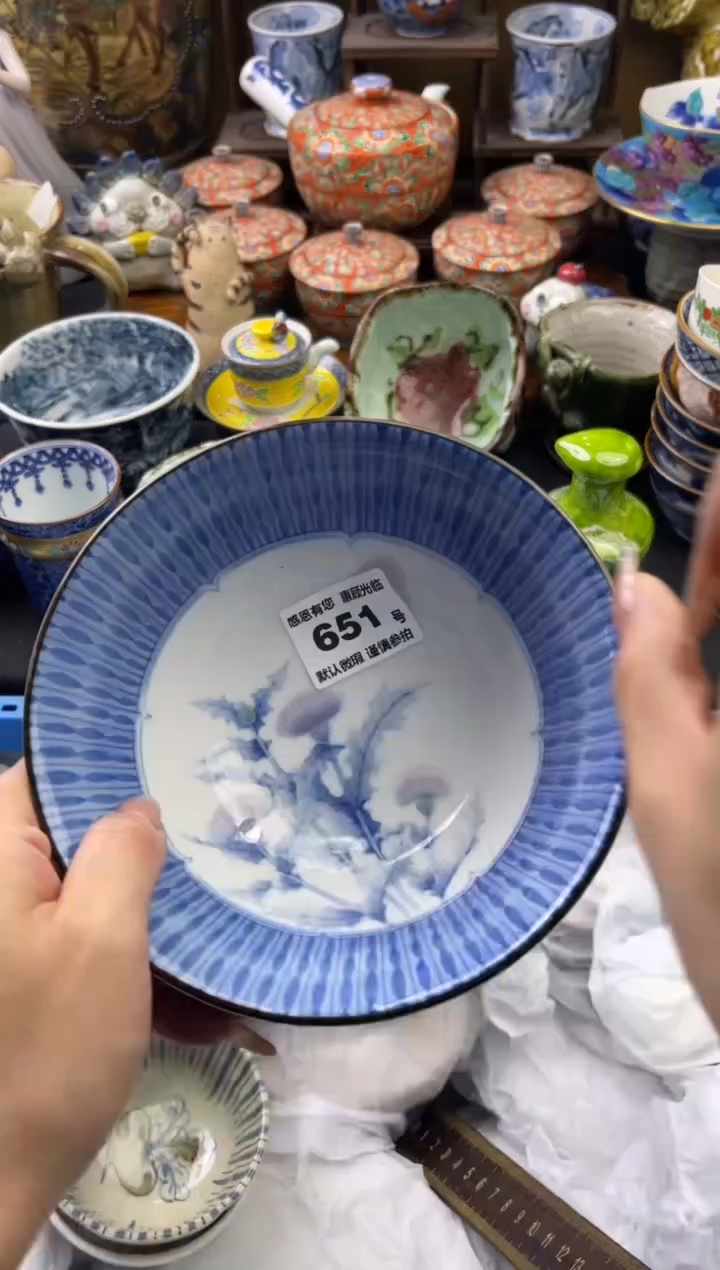 【闪购商品】瓷片651号六六工艺品瓷器