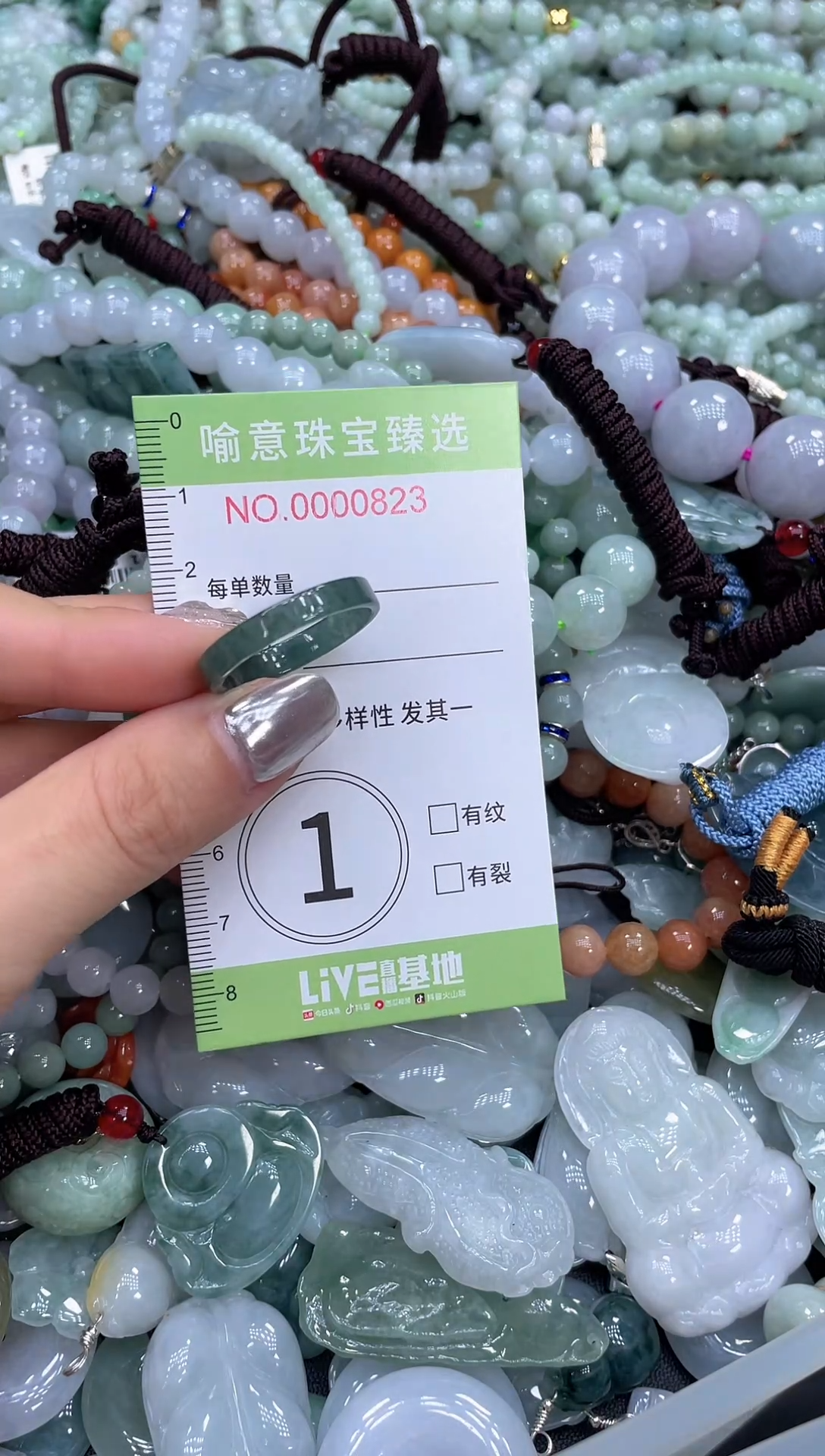 颈饰未镶嵌翡翠0242