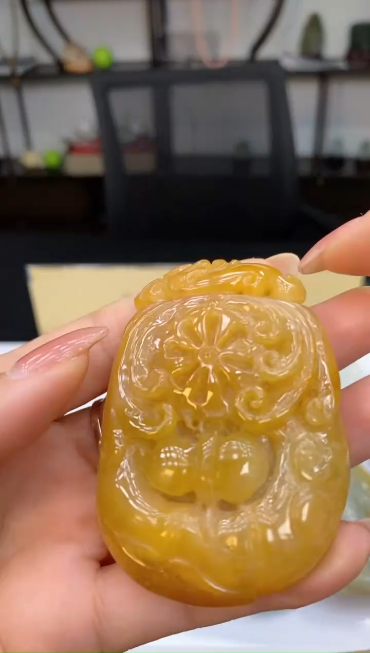 颈饰未镶嵌翡翠40891