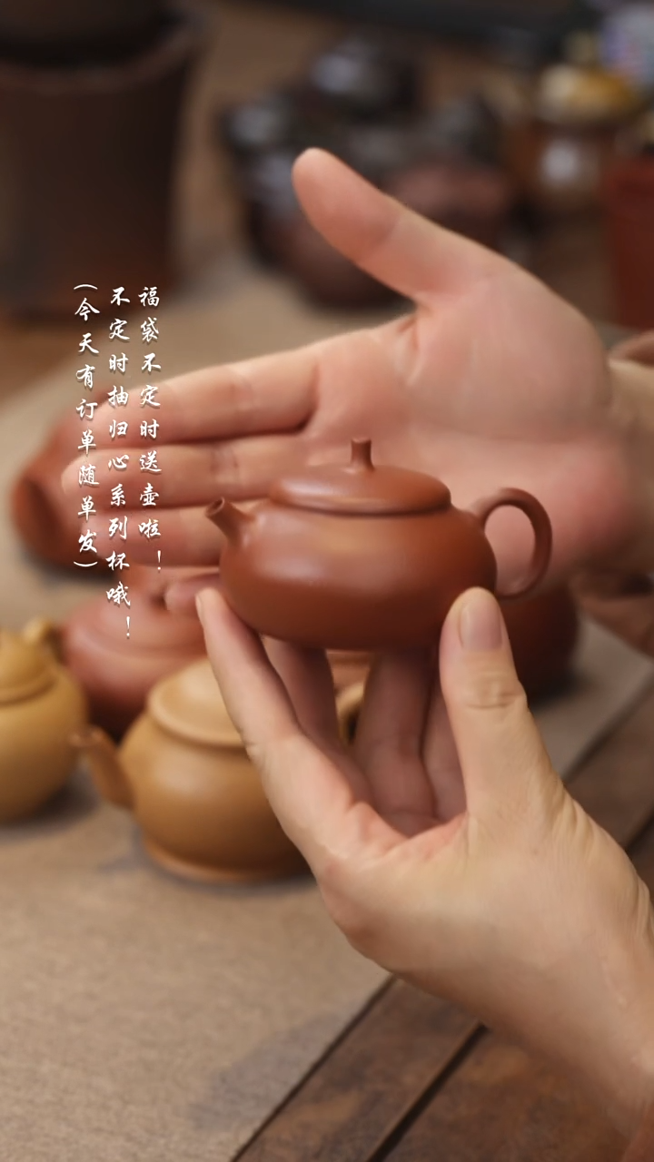 茶壶紫砂小茄瓜  