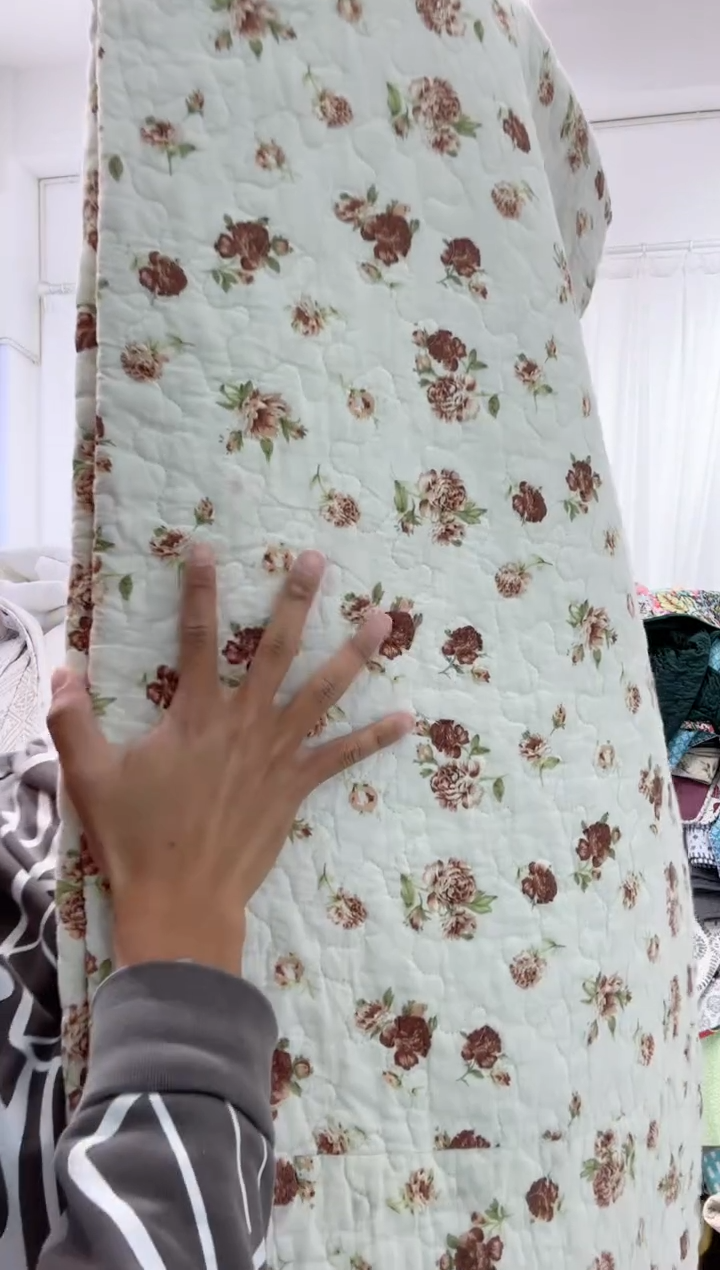 棉140*200纯棉床盖22号微瑕