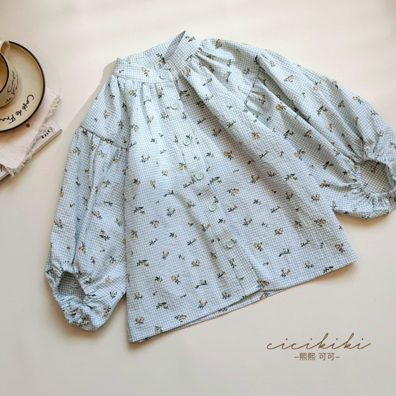 【叶子】2025儿童童装春夏时尚百搭洋气长袖衬衫 熙熙可可CS2506