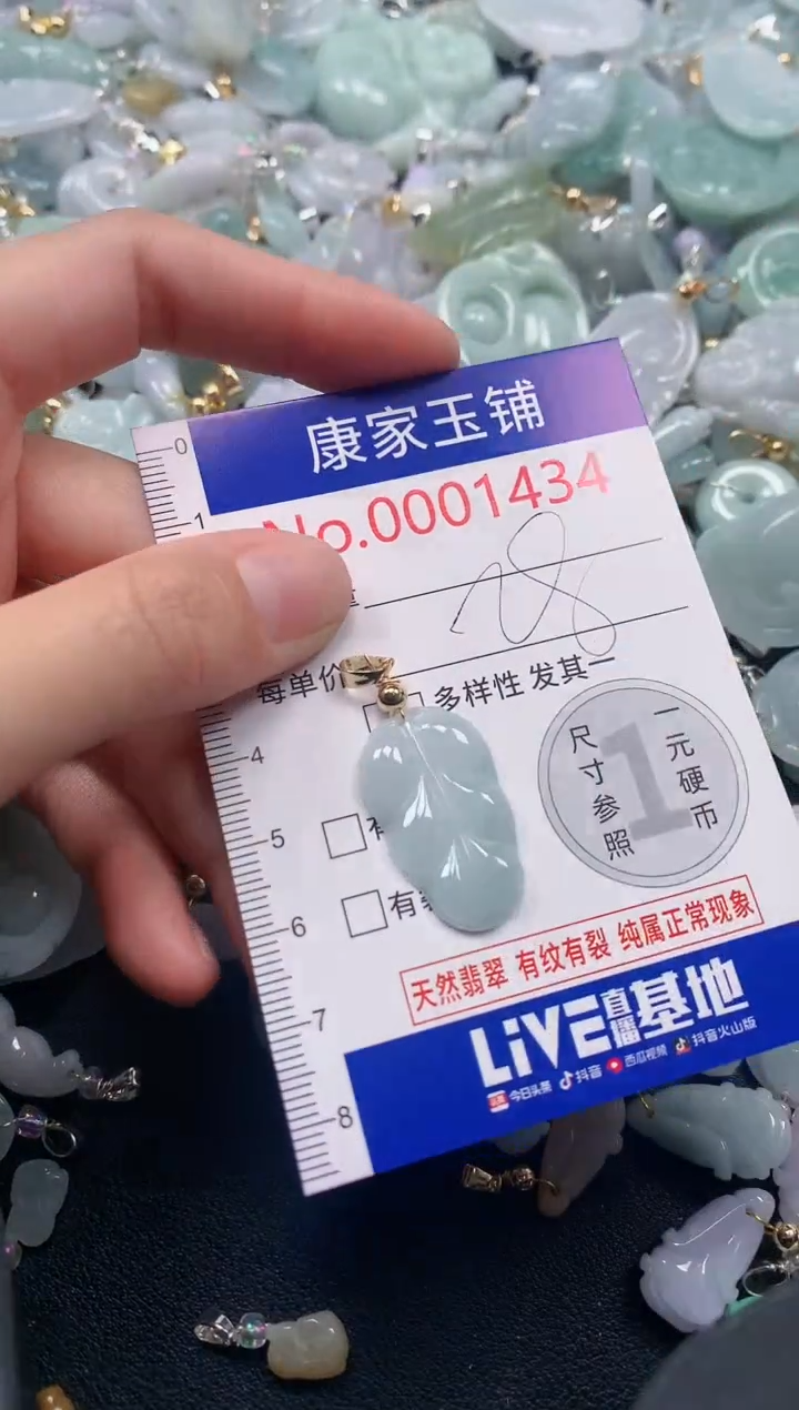 吊坠(不含链)未镶嵌翡翠1434