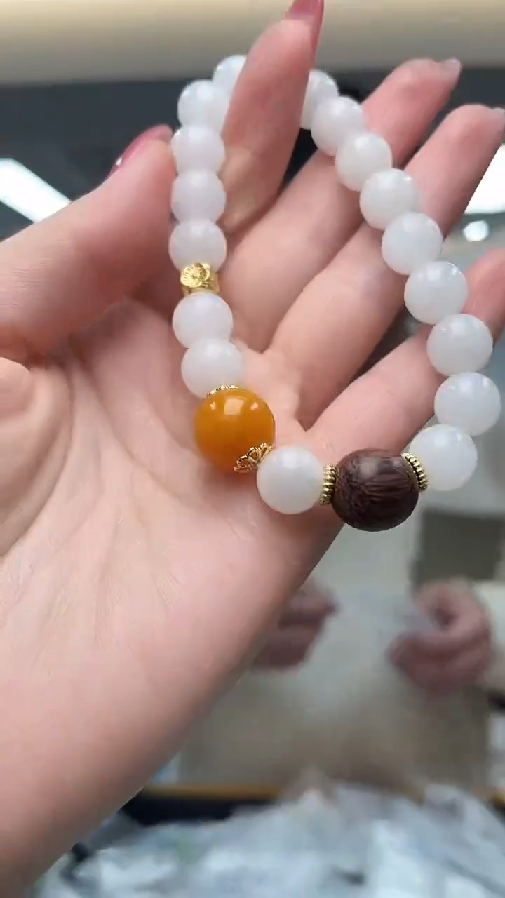 未镶嵌手串和田玉（多样性发一件）