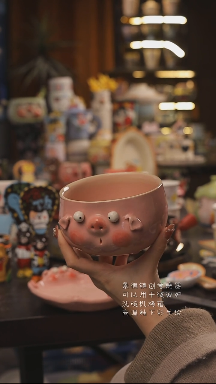 景德镇釉下彩绘设计师款式陶瓷