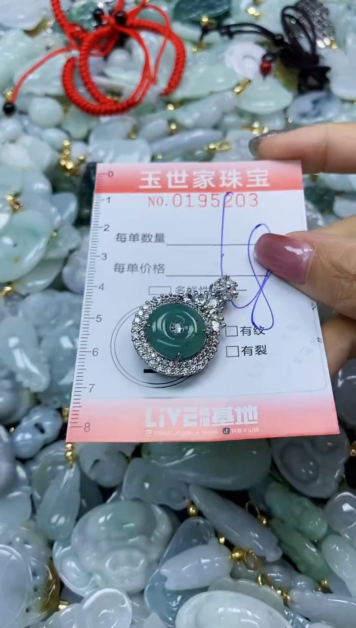 【闪购商品】翡翠颈饰未镶嵌闪购0195203