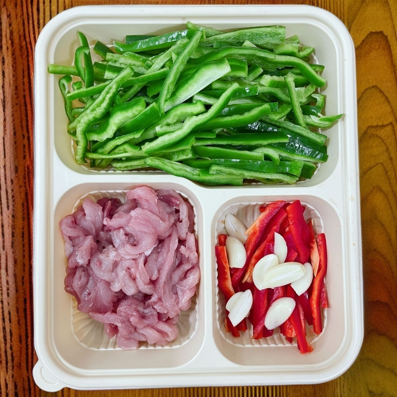 青椒肉丝（精选里脊肉130g）