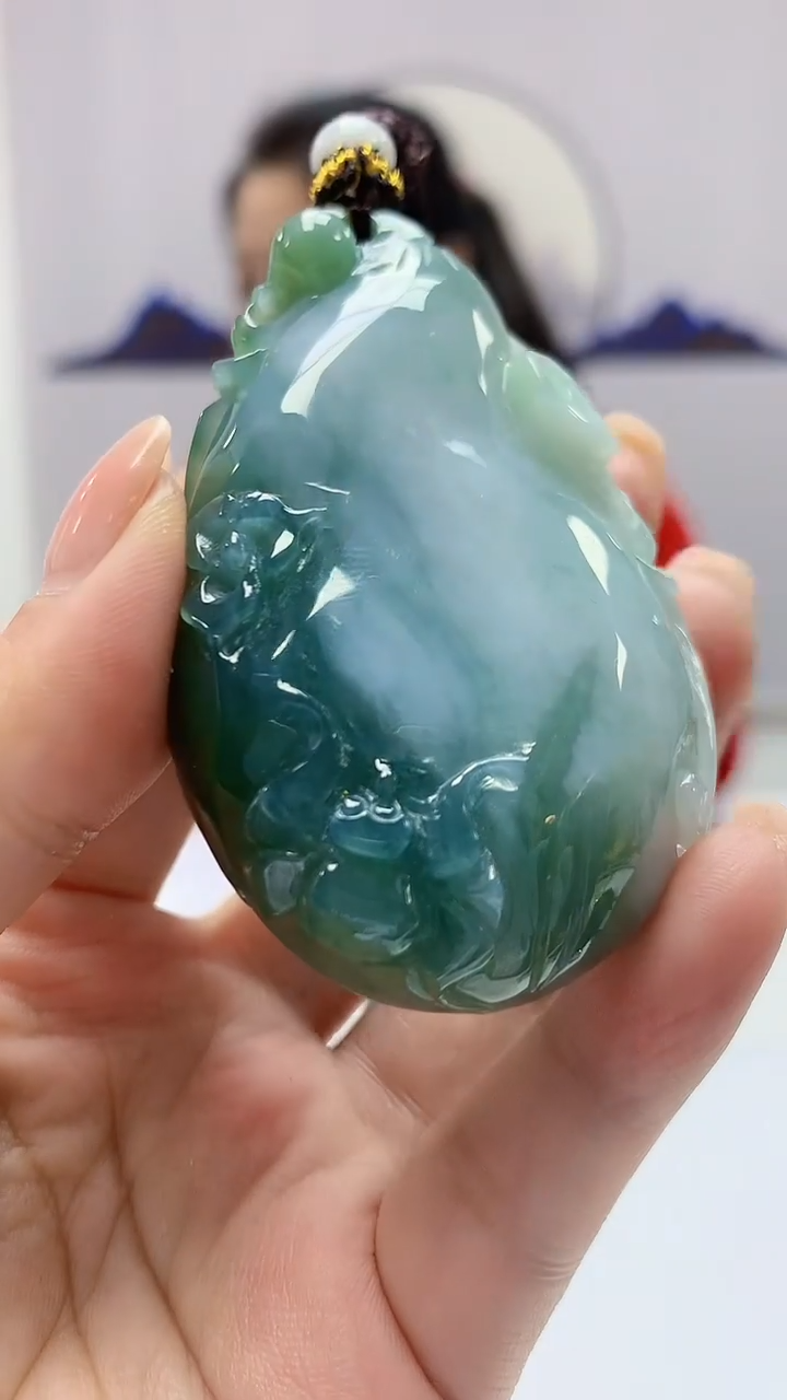 【闪购商品】定制翡翠未镶嵌4902ms-毛货191瓜