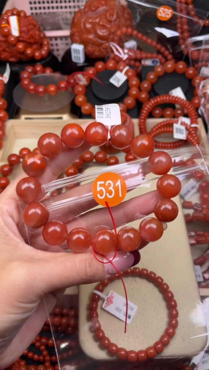 【闪购商品】南红玛瑙珠宝奇石未镶嵌531-14+
