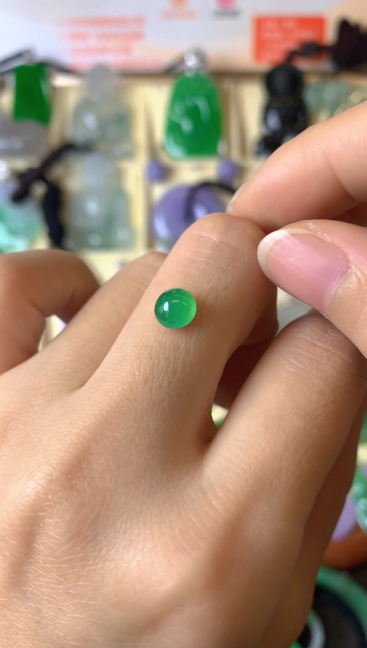 【闪购商品】定制翡翠未镶嵌1裸玉（客户意向镶嵌）