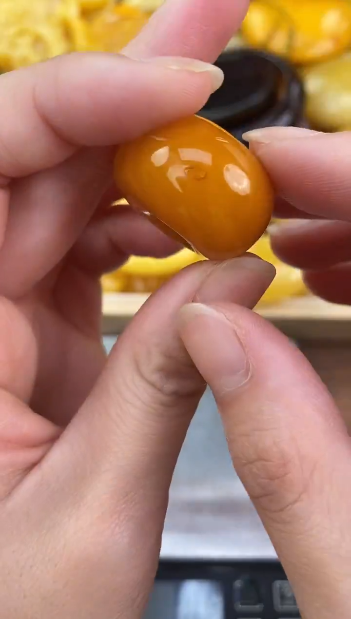 裸石琥珀未镶嵌天然琥珀蜜蜡