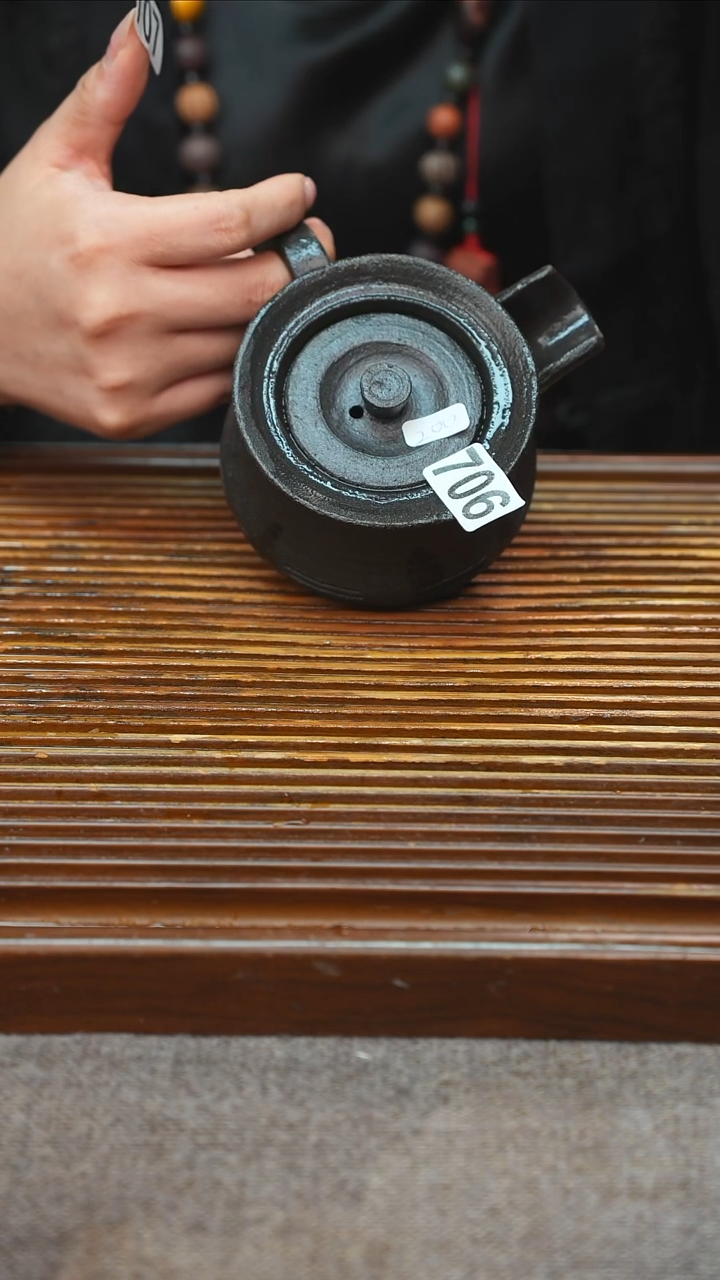万古烧粗陶手工茶具