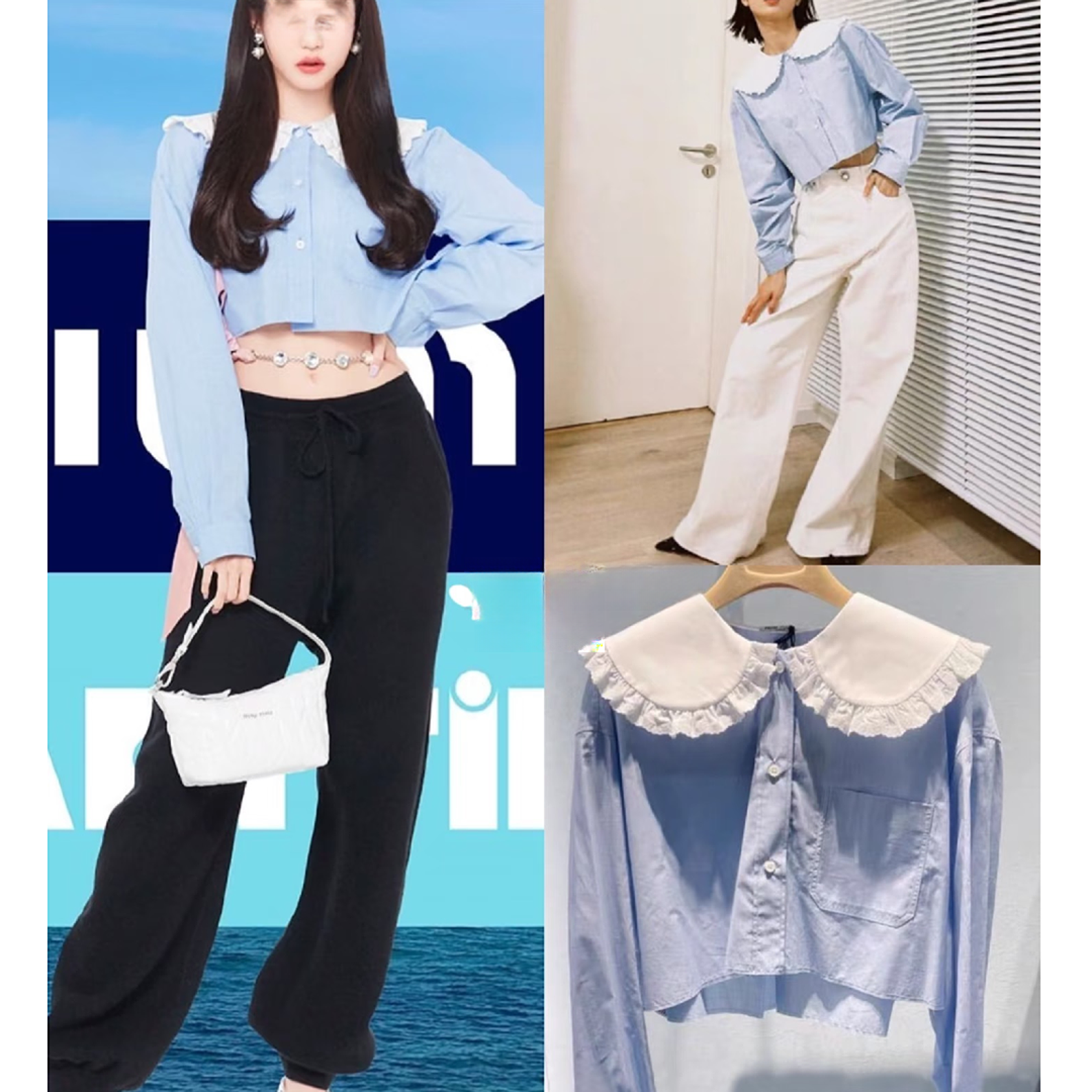 99新 MIU MIU/缪缪 JJ-CW0121短袖36码 xs