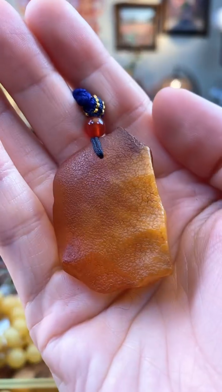 【闪购商品】未镶嵌琥珀颈饰吊坠