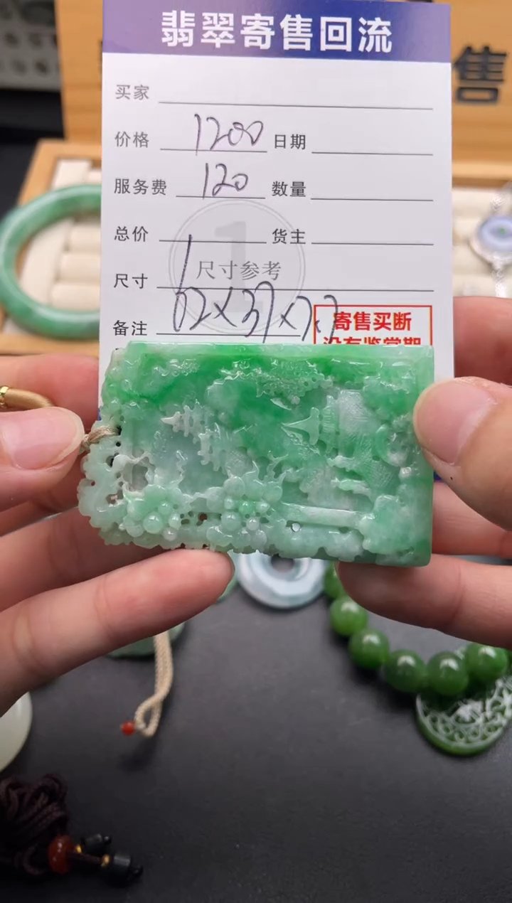 颈饰未镶嵌翡翠10146718