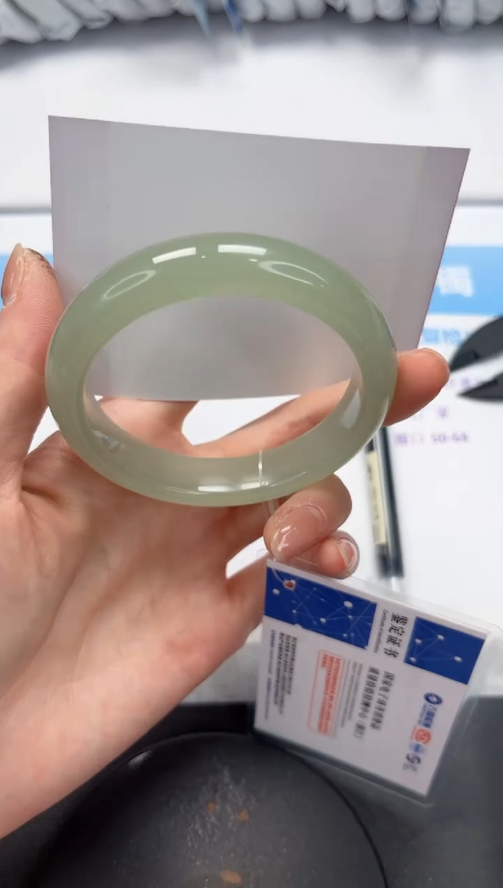 石英质玉手镯未镶嵌V283-58.5