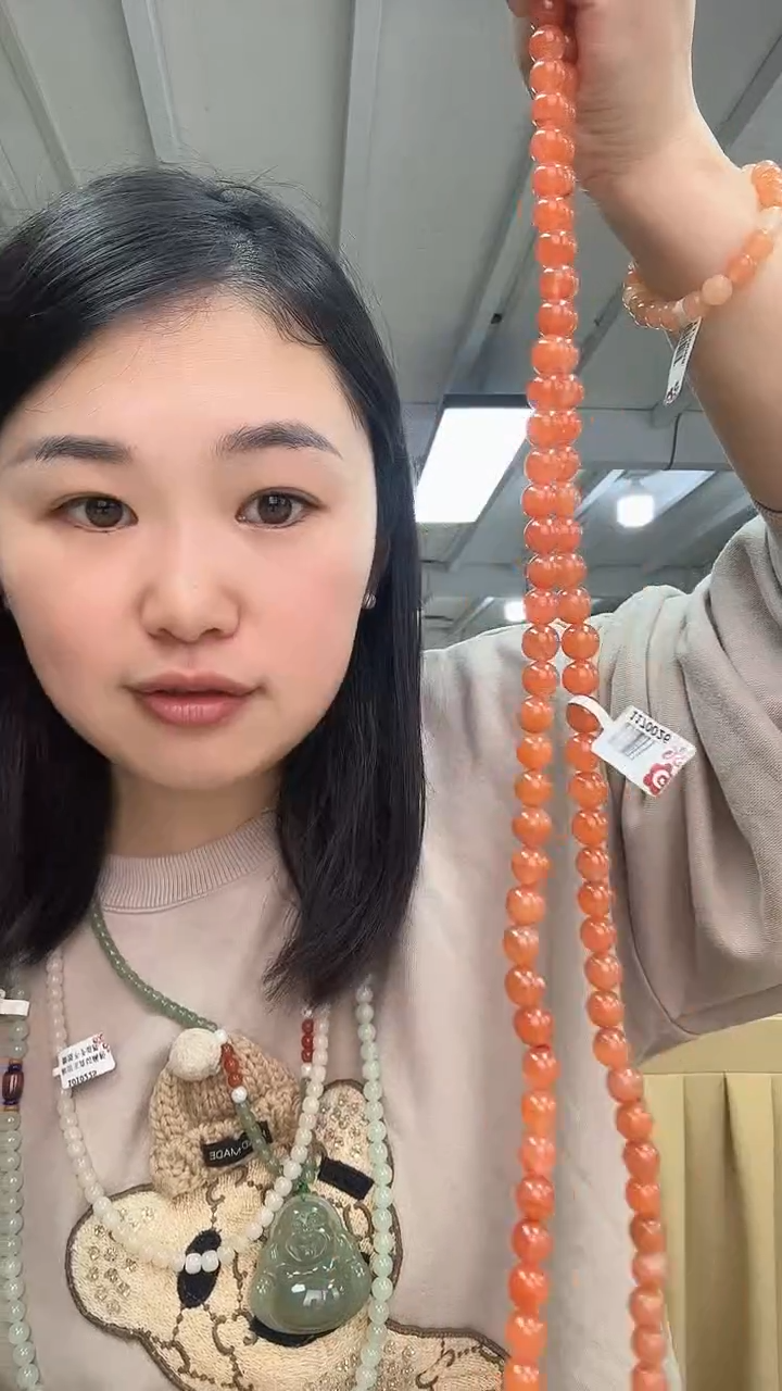 未镶嵌项链玛瑙/玉髓玛瑙锦鲤项链