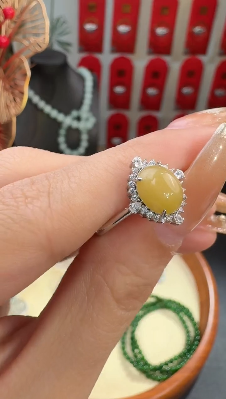 【闪购商品】翡翠戒指未镶嵌戒指