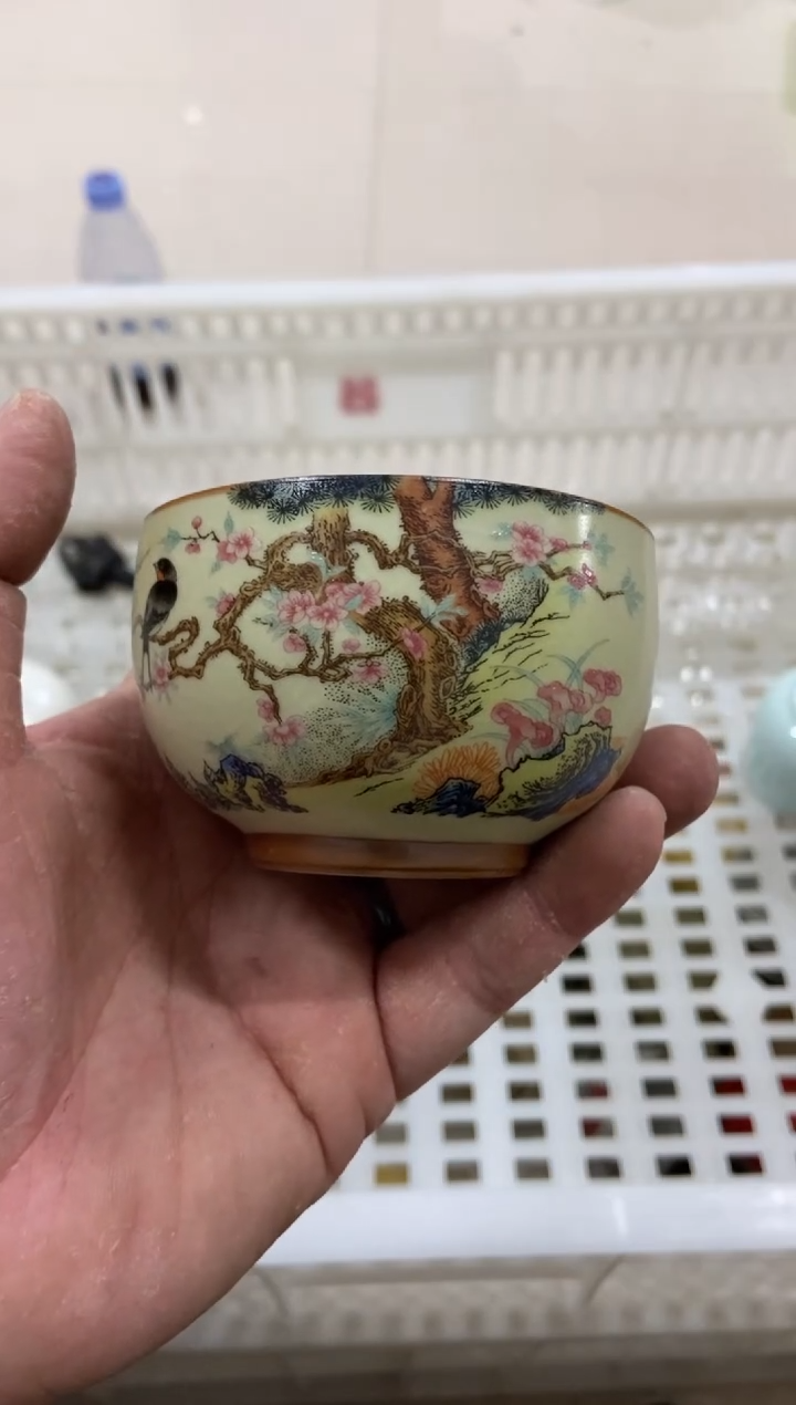 杯子瓷无运费险有瑕疵的摄影的产品有使用过的痕迹有点脏介意勿拍