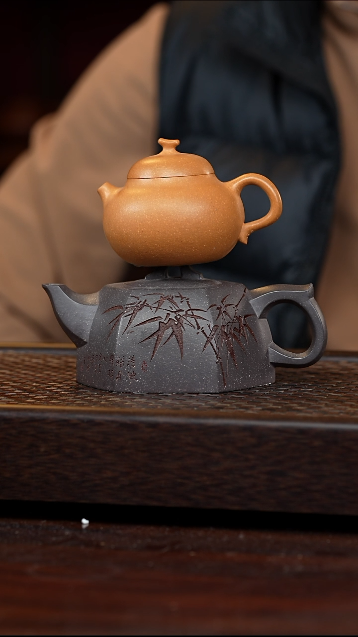 茶壶紫砂丹壶溢香紫砂壶300cc