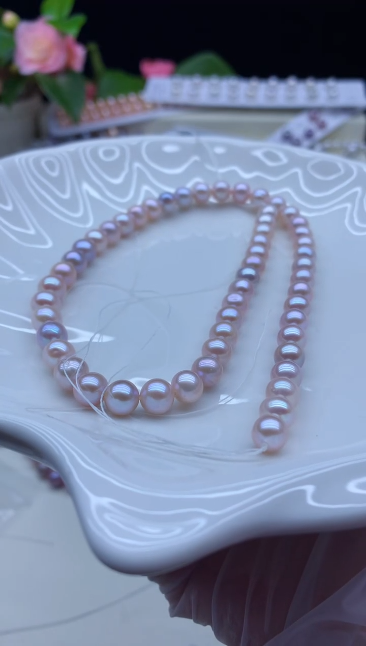【闪购商品】淡水珍珠颈饰未镶嵌淡水珍珠项链