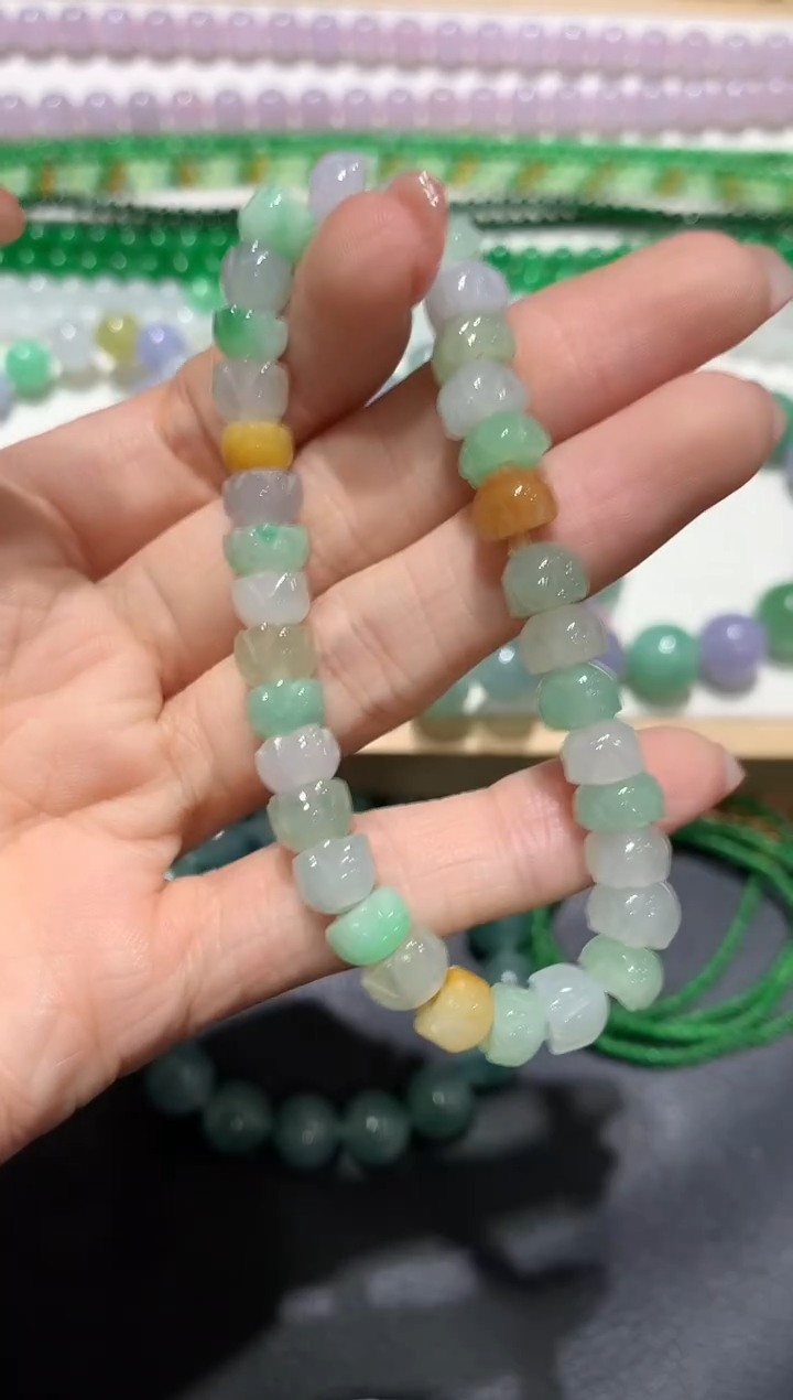 【闪购商品】翡翠手串未镶嵌团购2