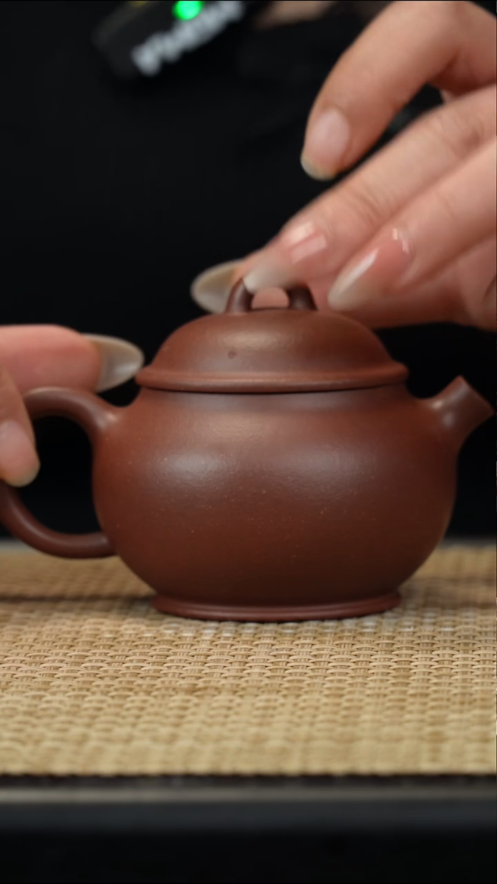 紫砂茶壶紫泥巨轮